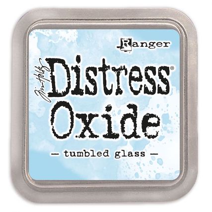Tinta Distress Oxide Tumbled glass