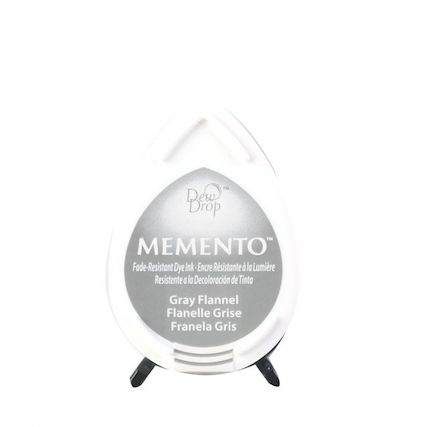 Memento Dew Drop Ink Pad Gray Flannel
