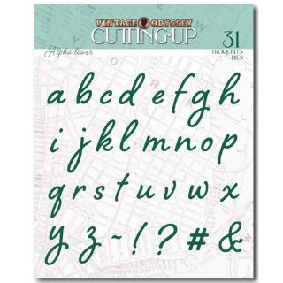 «SPEAKEASY» Troquel Alfabeto Minúsculas Vintage Odyssey