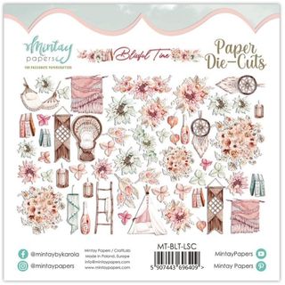 DIE CUTS BLISSFUL TIME Mintay Papers